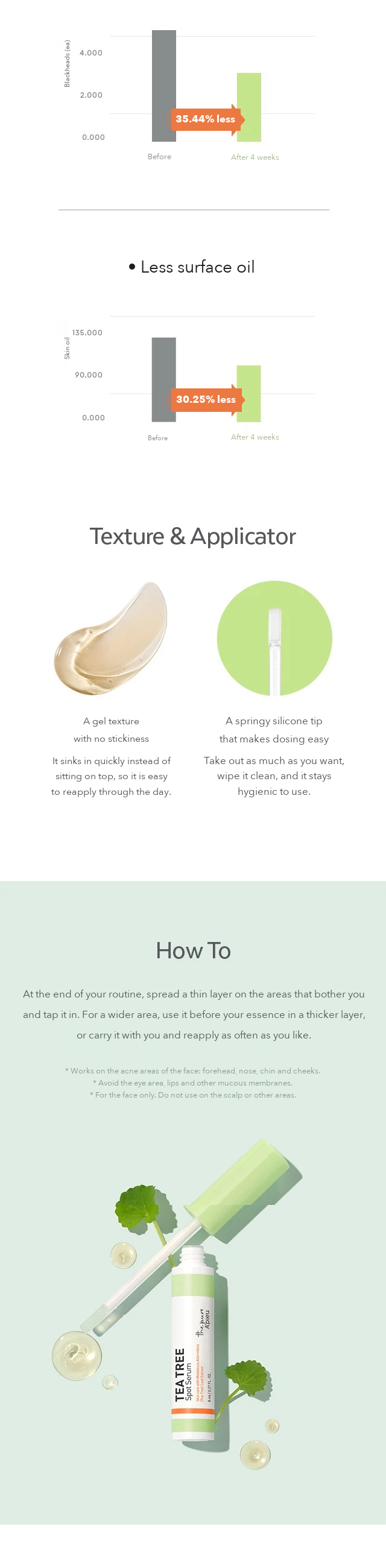 A'PIEU The Pure Tea Tree Spot Serum detail 4