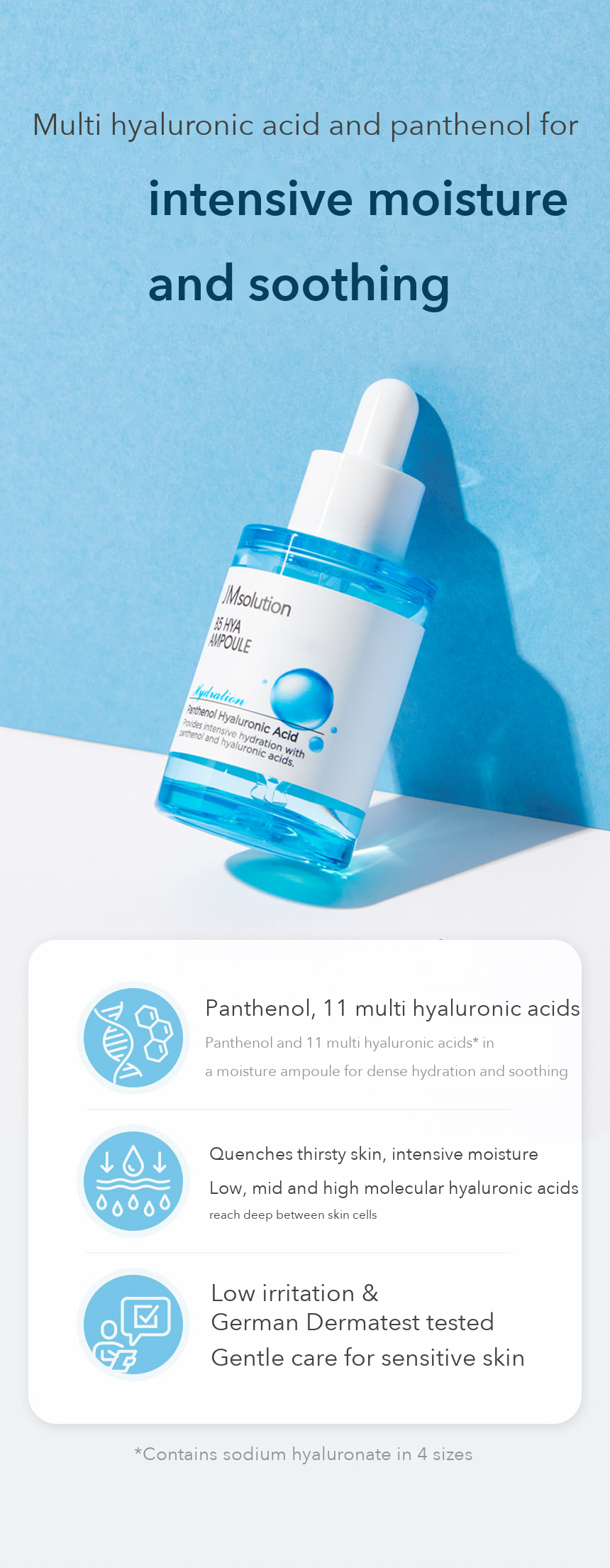 JMsolution B5 Hya Moisturizing Ampoule 30ml detail 02