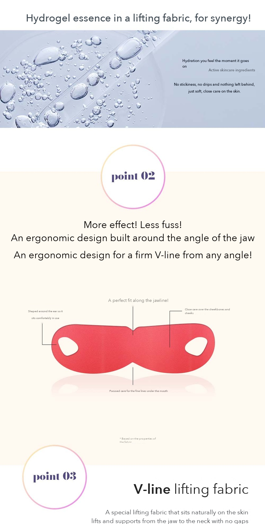 CELLDERMA daily V-Fit Mask detail 3