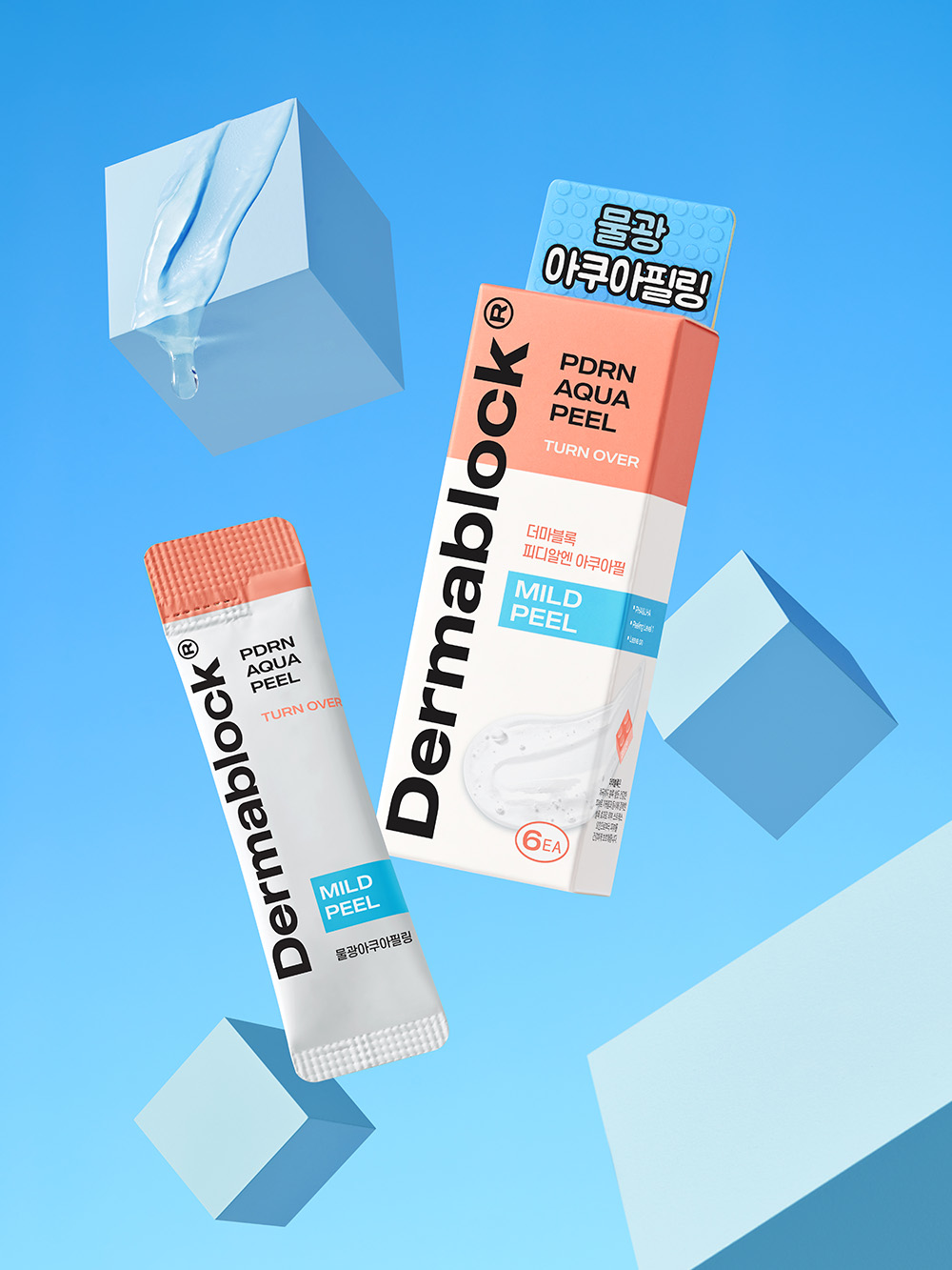 DERMABLOCK PDRN Aqua Peel 3ml x 6 (by Cell Fusion C)