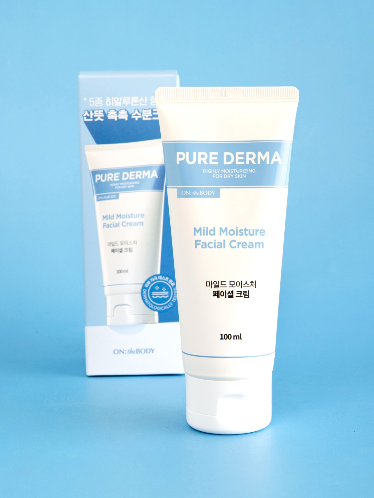 ON: THE BODY Pure Derma Mild Moisture Facial Cream 100ml