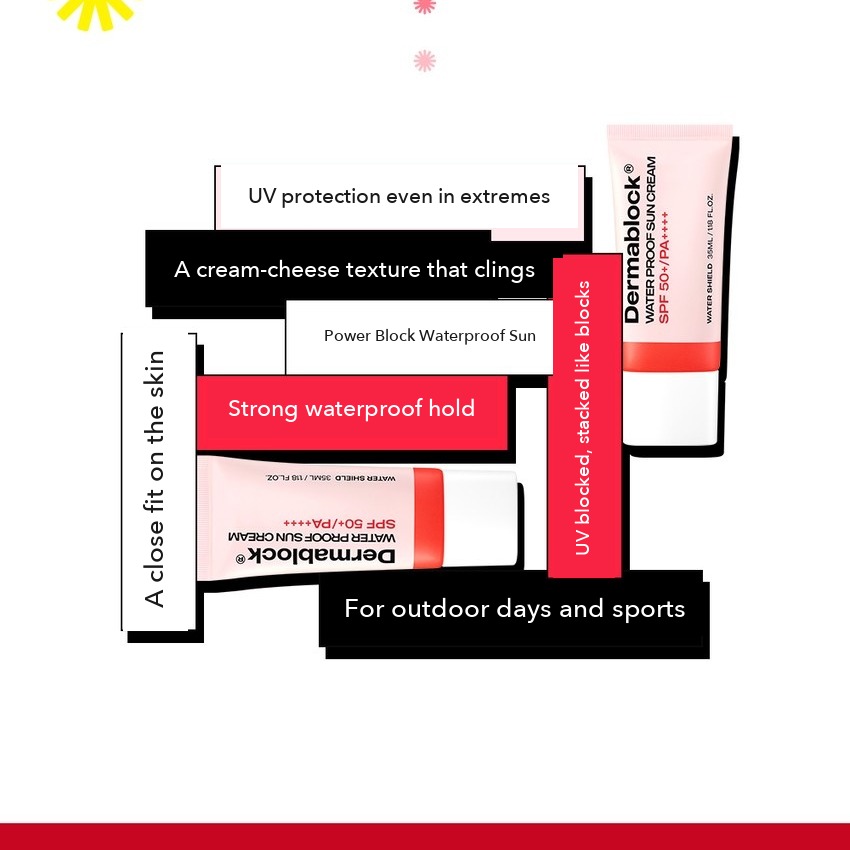 DERMABLOCK Waterproof Sun Cream 35ml