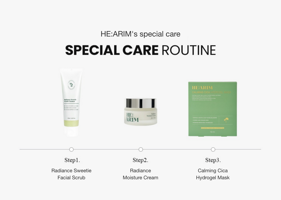 HE:ARIM Calming Cica Hydrogel Mask detail 24