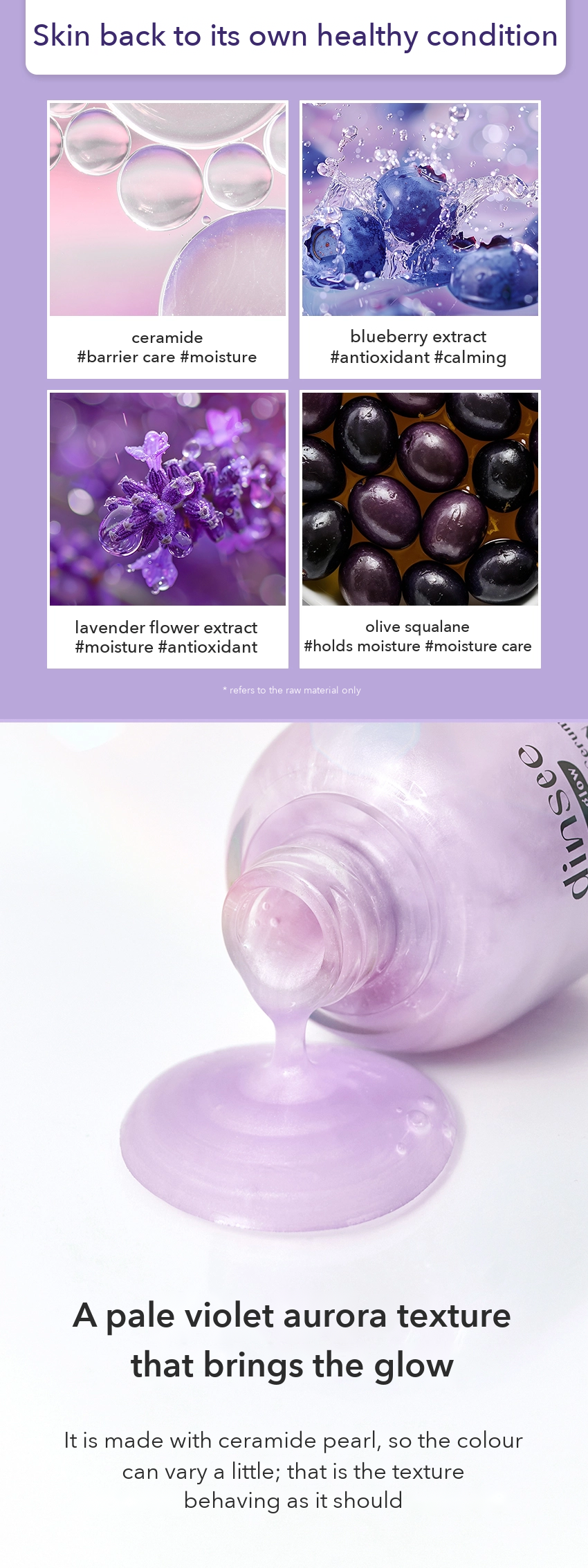 dinsee the glow Aurora Prep Serum detail 05