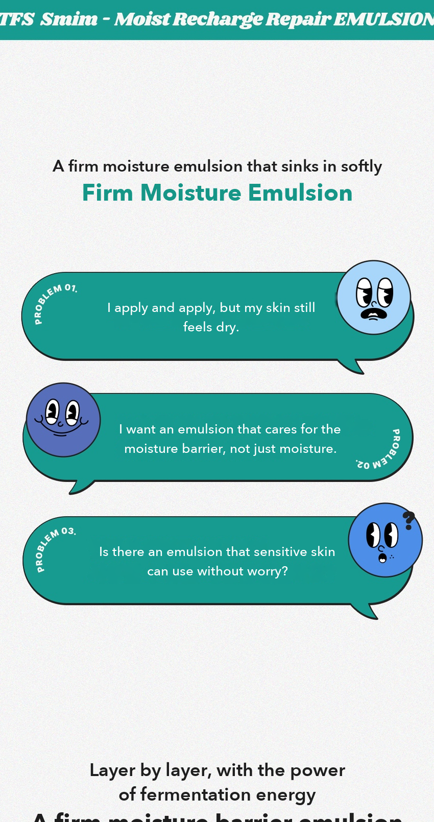 THE FACE SHOP The Smim Moist Recharge Repair Emulsion detail 02