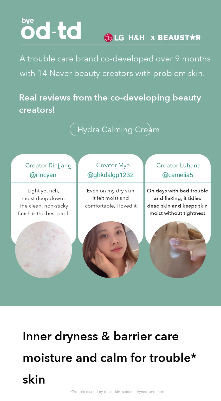 CNP bye od-td Hydra Calming Cream detail 2