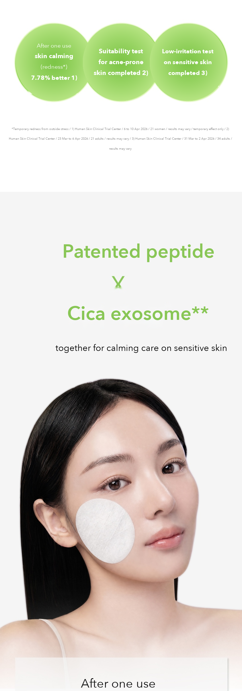 DERMAFIRM Cica Exosome Calming Repair Pad detail 02