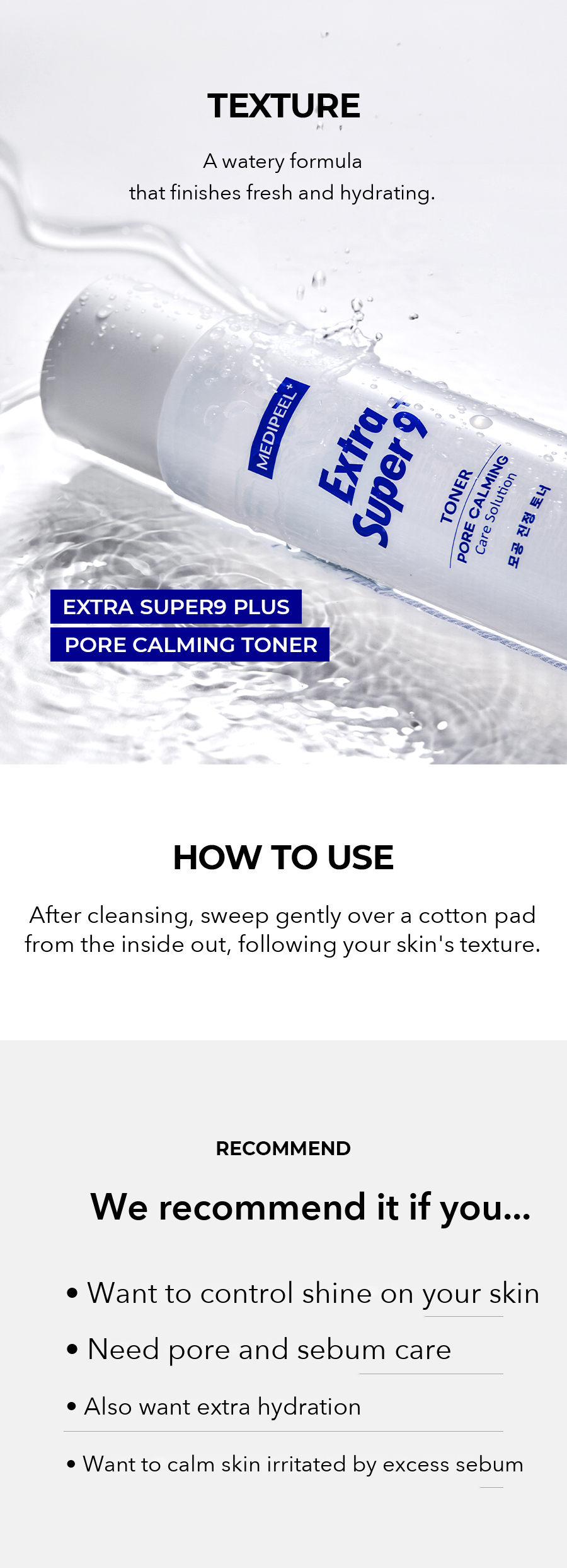 MEDIPEEL Extra Super 9 Plus Pore Calming Toner 200ml detail 04