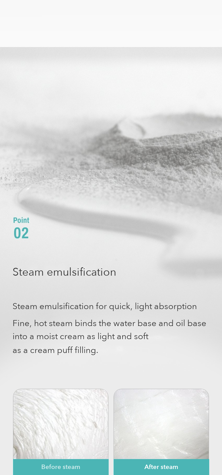 Dr.CPU+ Moisture Soft Steam Cream detail 3