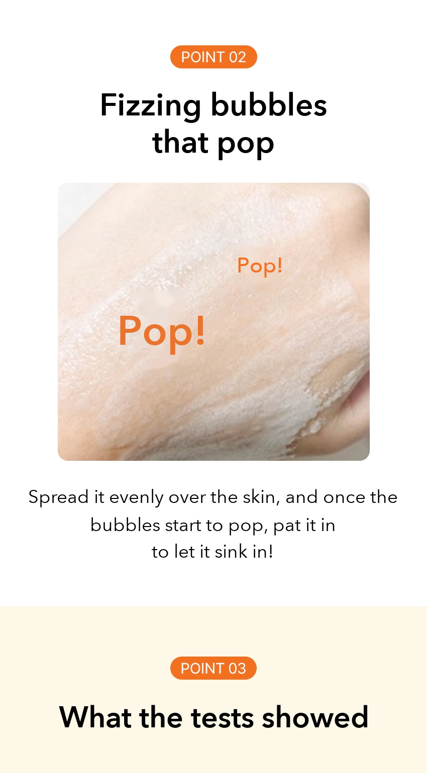 CUREST Brightening Bubble Fit Serum detail 5