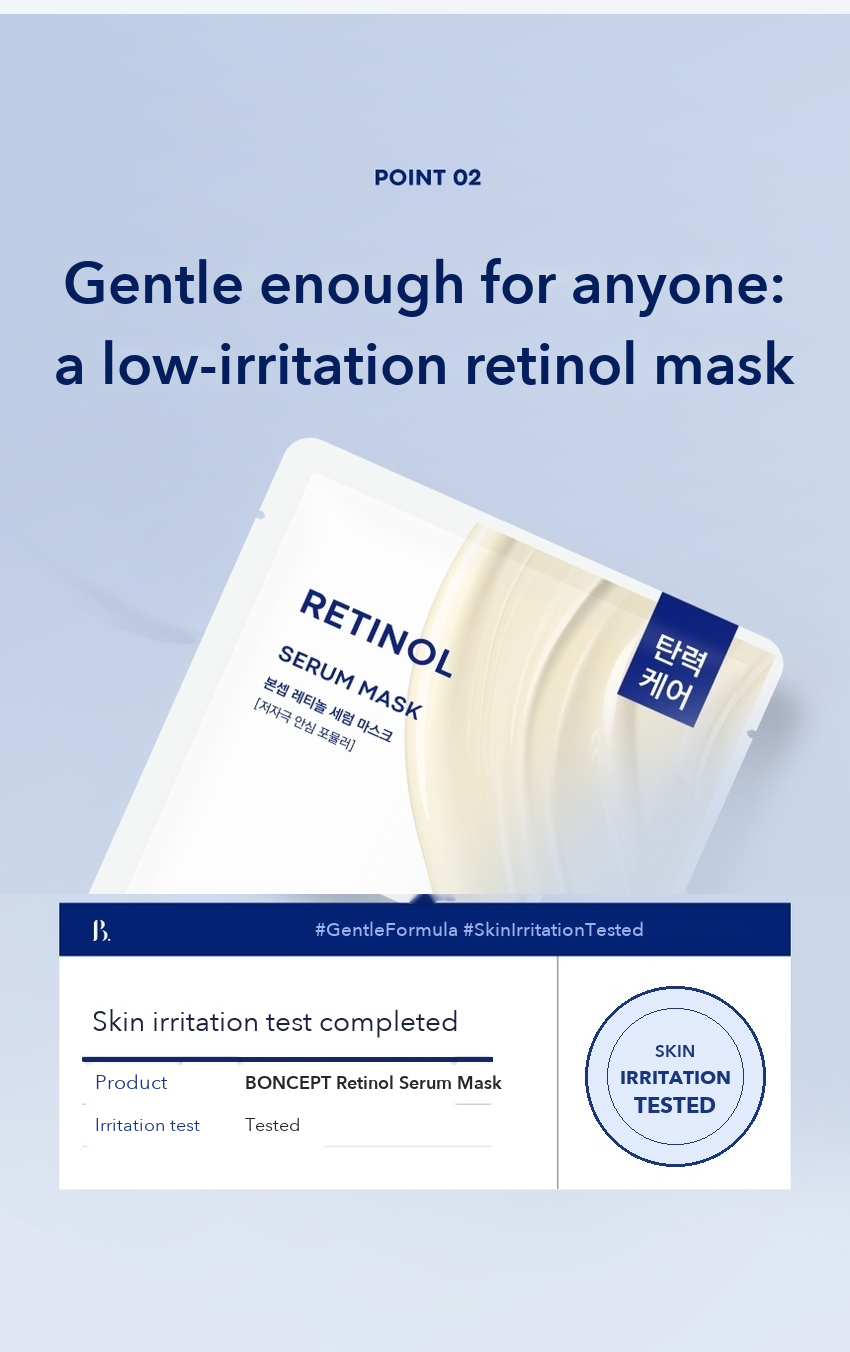 BONCEPT Retinol Serum Mask detail 05