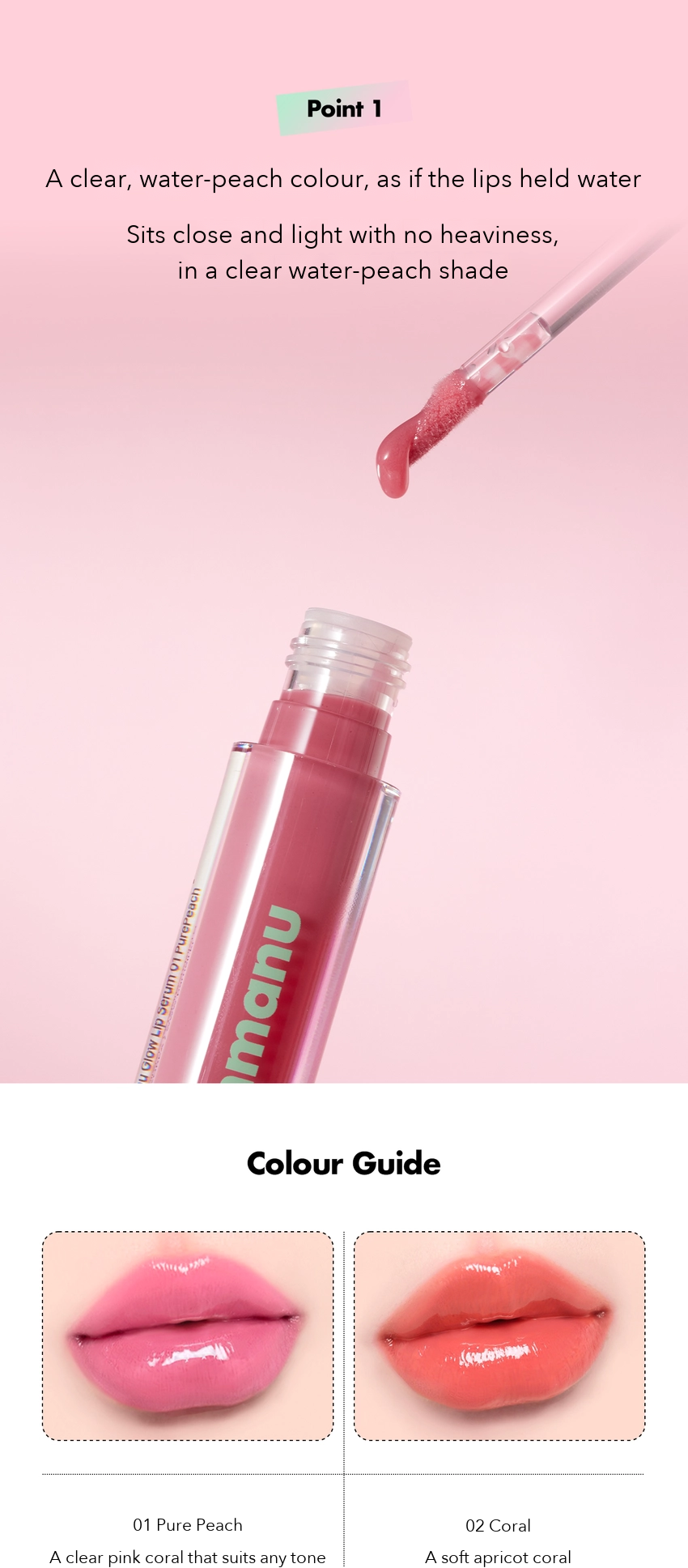 PARNELL Peachmanu Glow Lip Serum detail 03