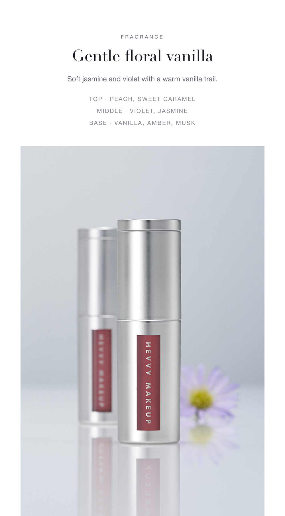 HEVVY MAKEUP Blurring Slip Fit Lip & Cheek detail 24