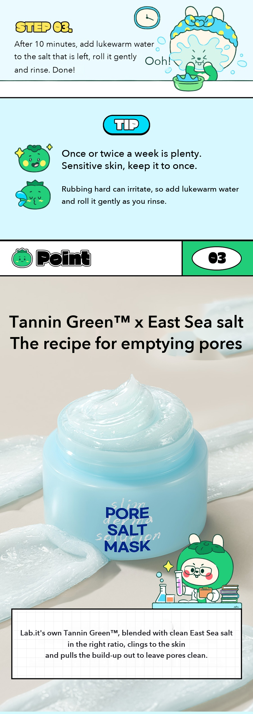 Lab.it Pore Salt Mask detail 9