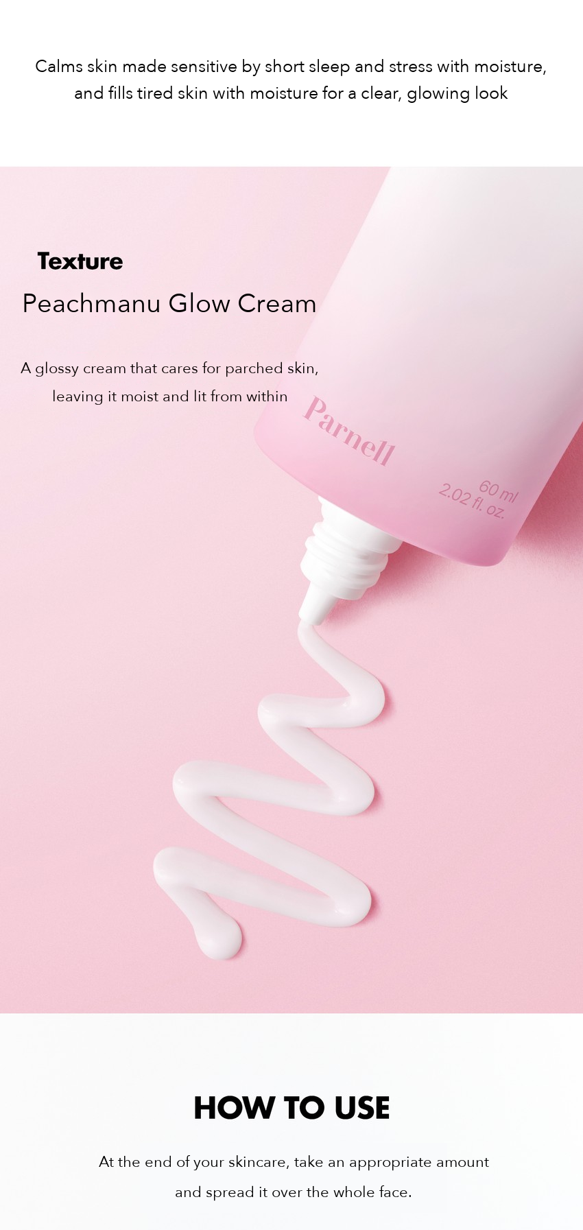 PARNELL Peachmanu Glow Cream detail 07