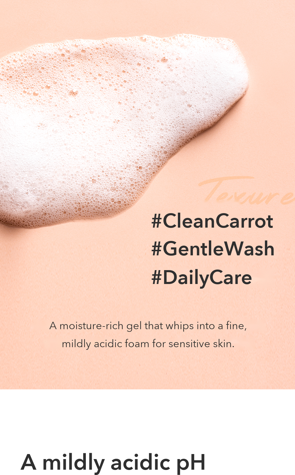 VPROVE Real Carrot Cleansing Gel detail 05