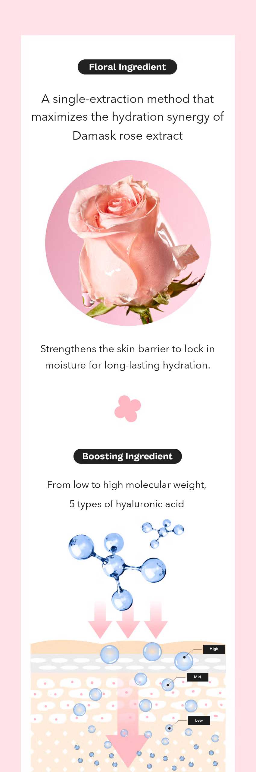 MIMO by MAMONDE Rosy-Hyalon Moisture Ampoule detail 8
