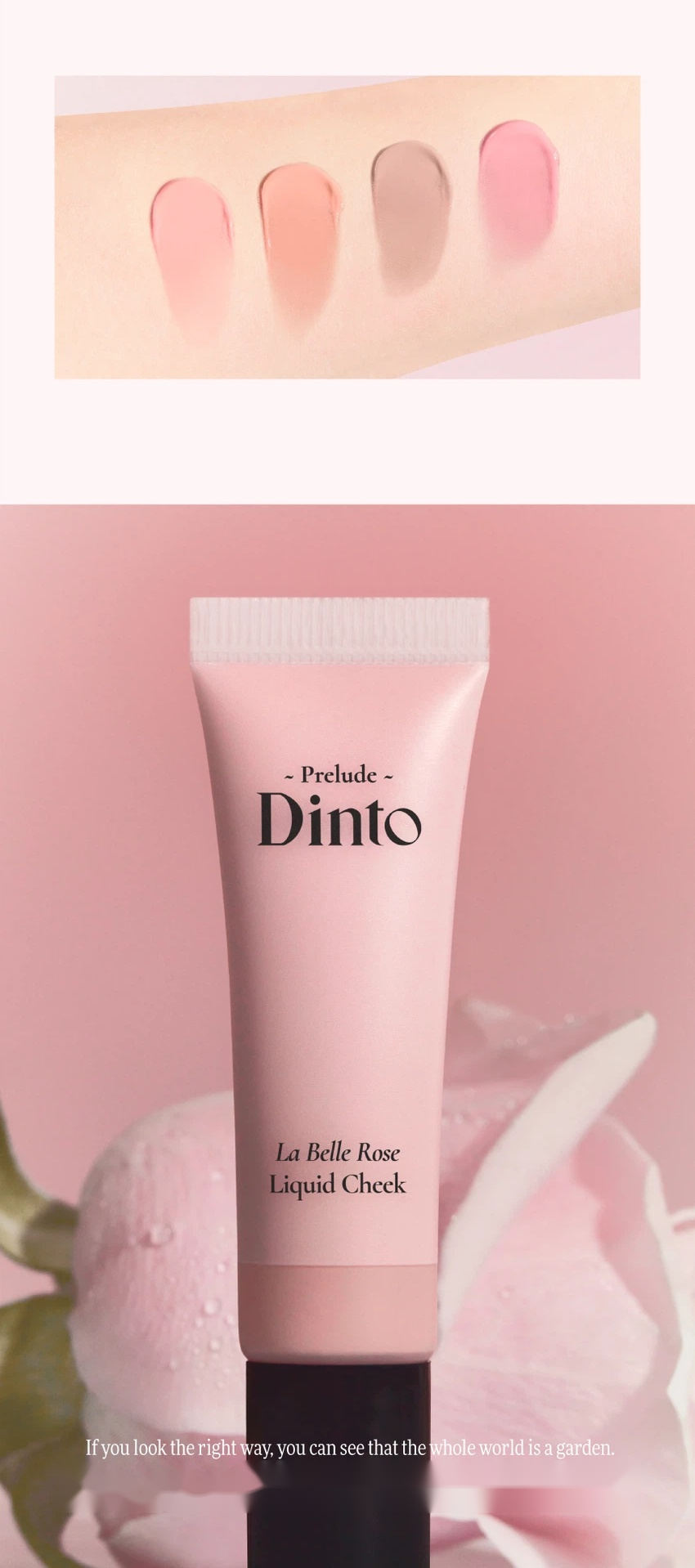 Prelude Dinto La Belle Rose Liquid Cheek 10ml detail 08