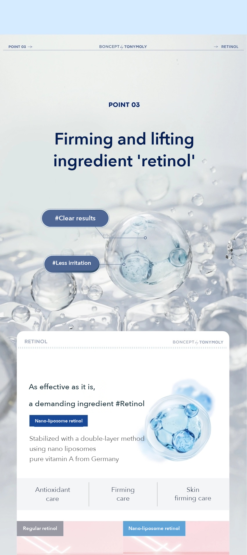 BONCEPT Retinol 2500 IU Wrinkle Shot Perfector 15ml detail 11