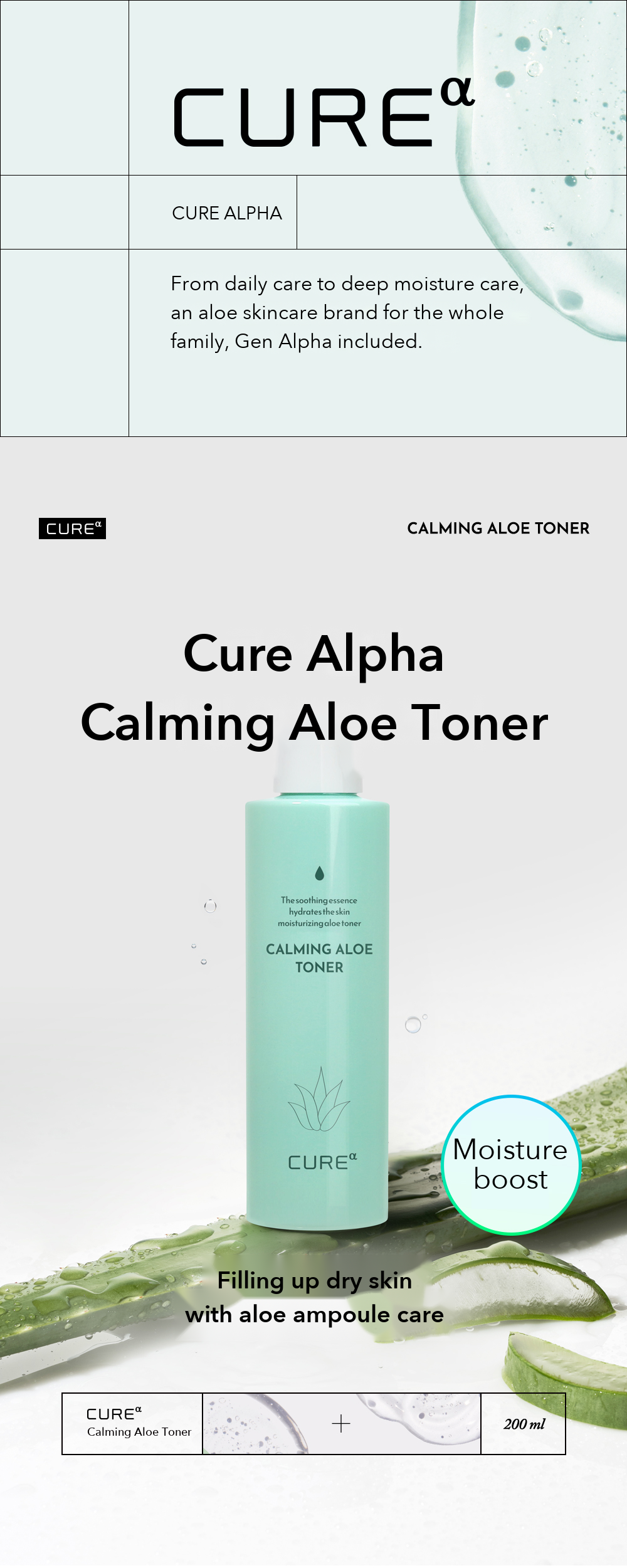 Kim Jeong Moon Aloe Cure Alpha Calming Aloe Toner 200ml detail 01