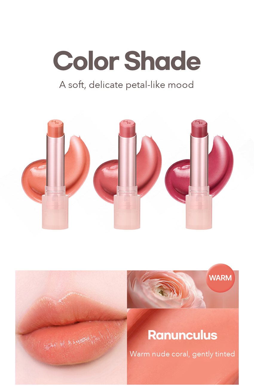 BY FLOWER Glow Lipstick 3.3g detail 03
