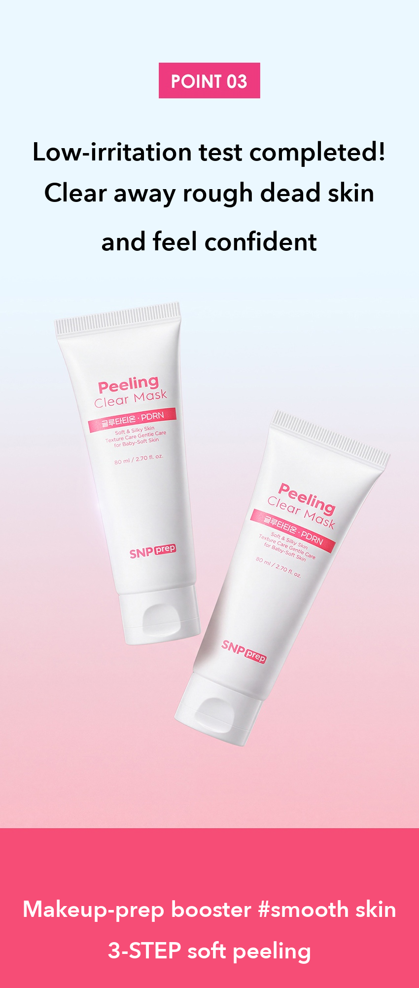 SNP PREP Peeling Clear Mask detail 5