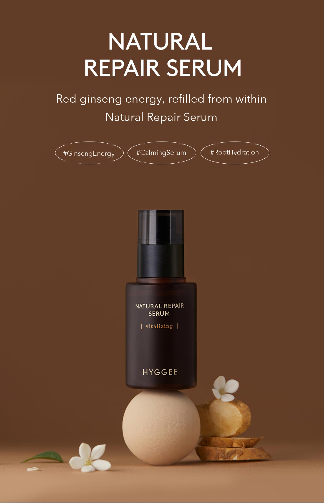 HYGGEE Natural Repair Serum detail 1