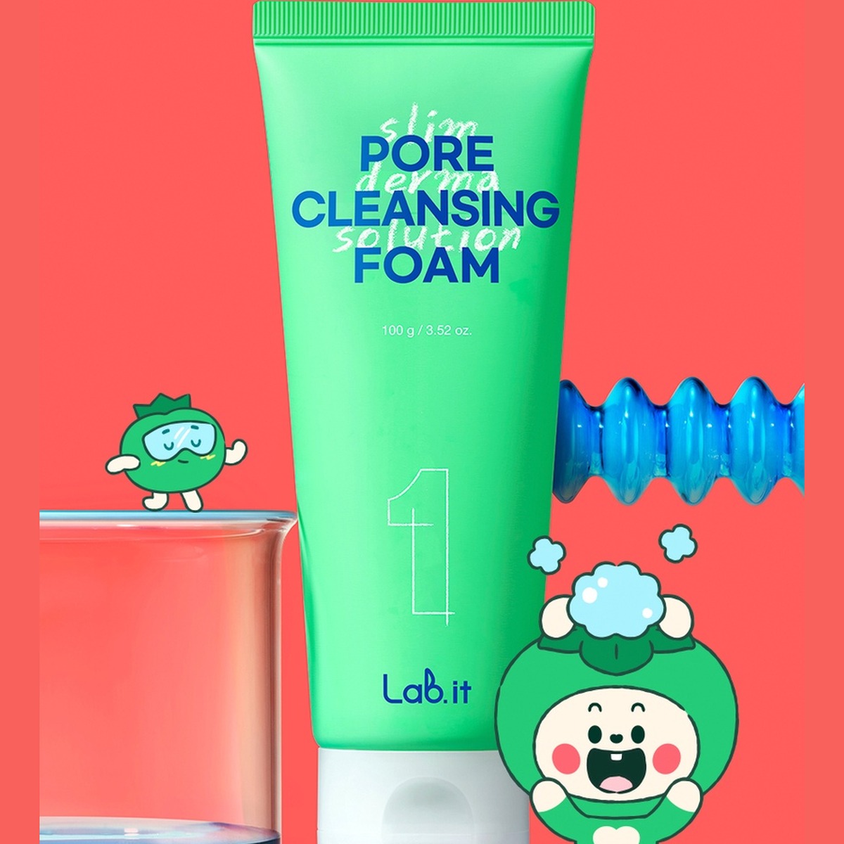 Lab.it by Dr.G Pore Cleansing Foam 100g