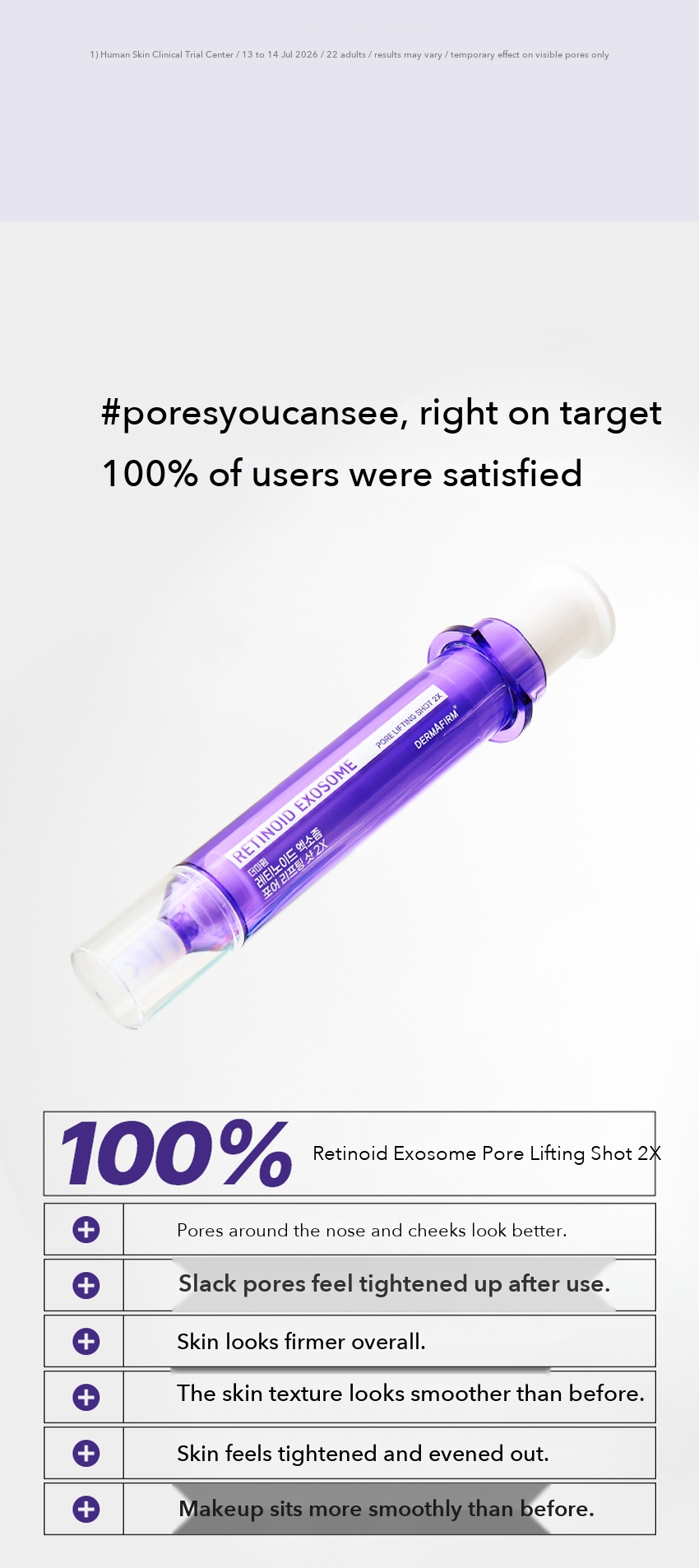 DERMAFIRM Retinoid Exosome Pore Lifting Shot detail 04