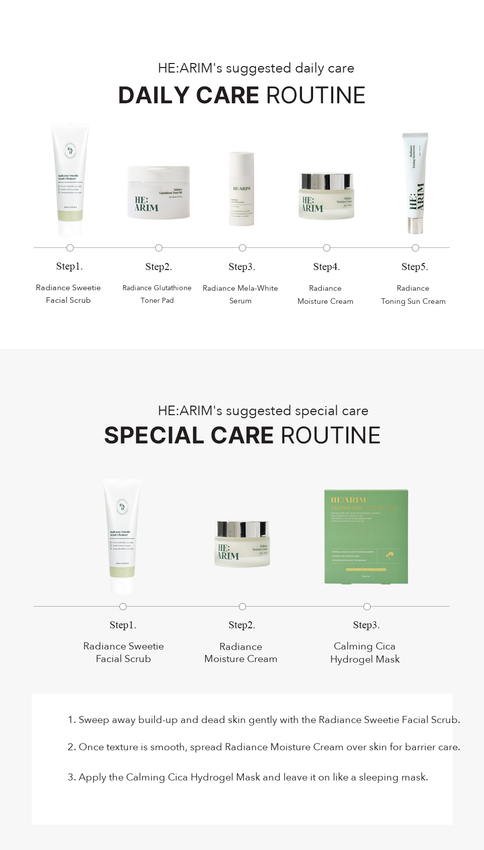 HE:ARIM Radiance Moisture Cream detail 20