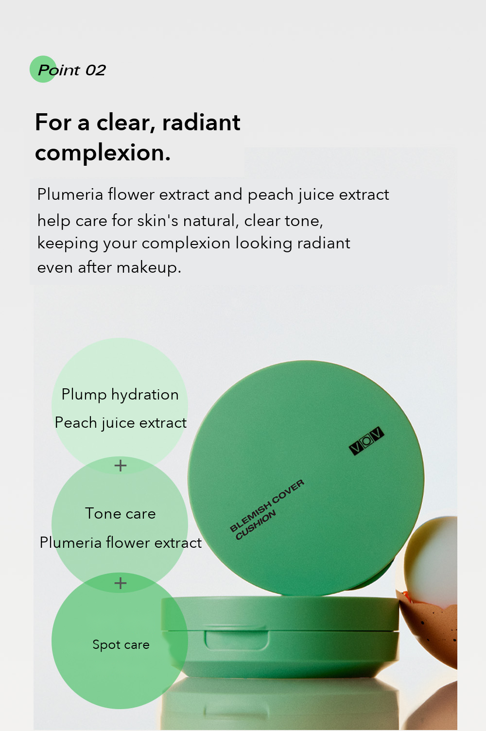 VOV Blemish Cover Cushion Velvet 15g detail 04