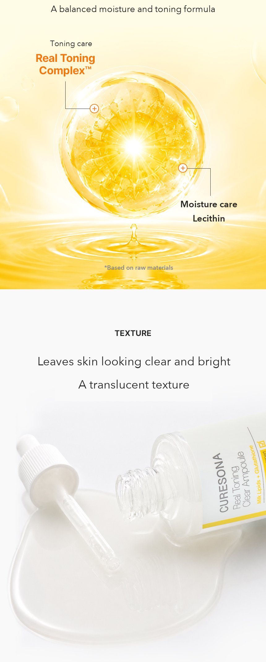 Dr.Oracle Curesona Real Toning Clear Ampoule 40ml detail 04