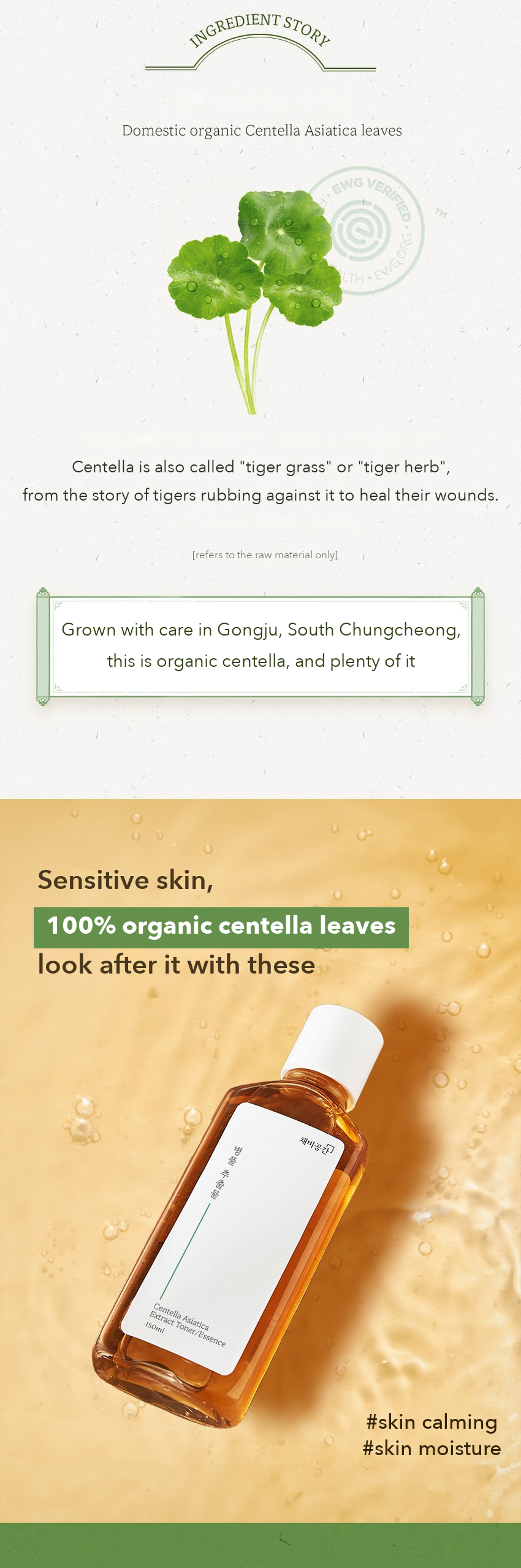 CHAEBI Centella Extract Vegan Toner detail 03
