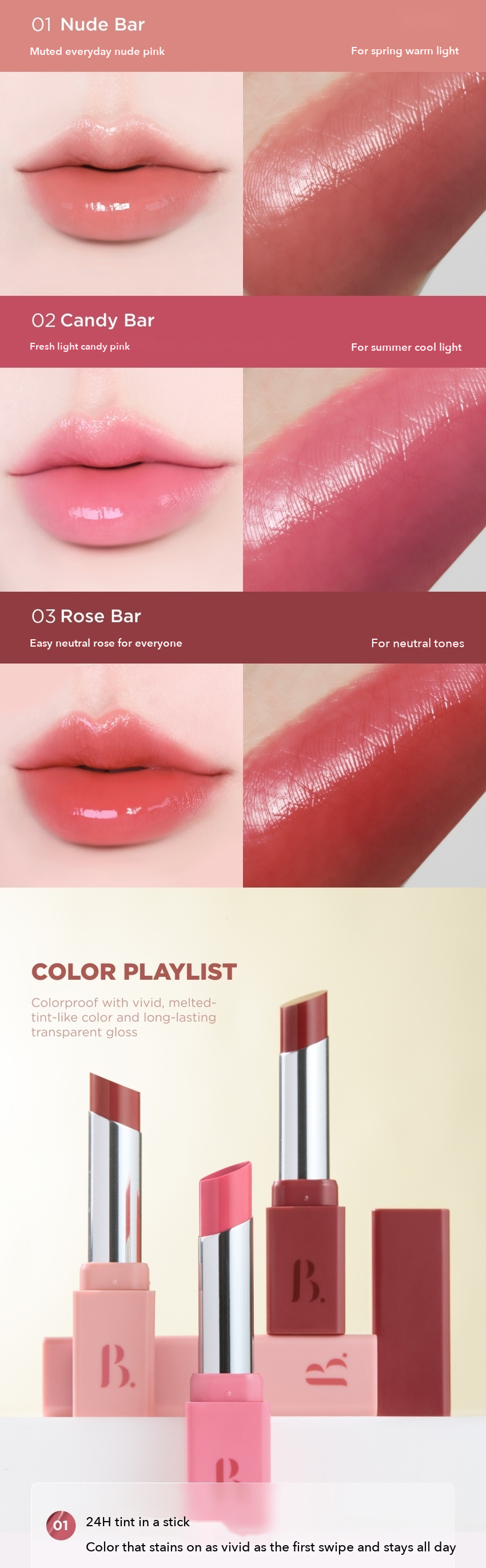 BONCEPT Tinted Glow Lipstick detail 06
