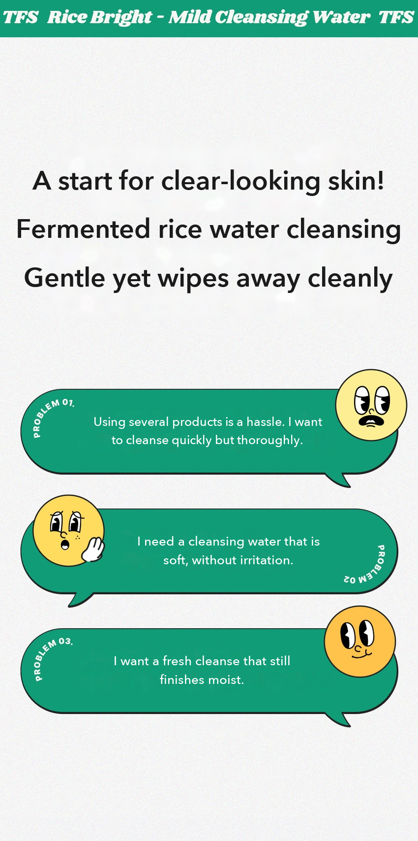 THE FACE SHOP Rice Water Mild Cleansing Water detail 2
