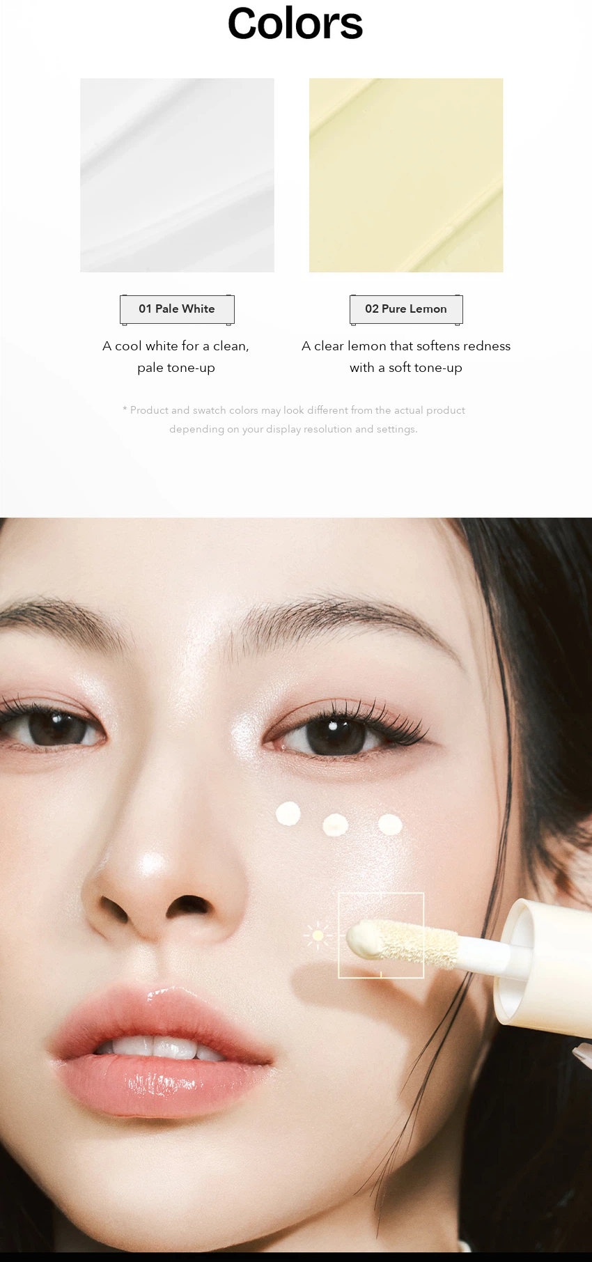 MILKTOUCH Dear Thing Face Contour Cream Brightener detail 02