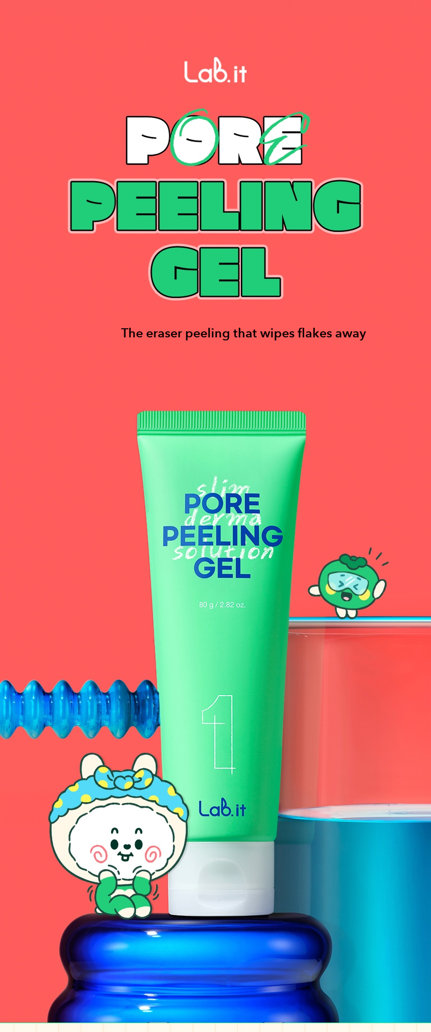 Lab.it Pore Peeling Gel detail 1