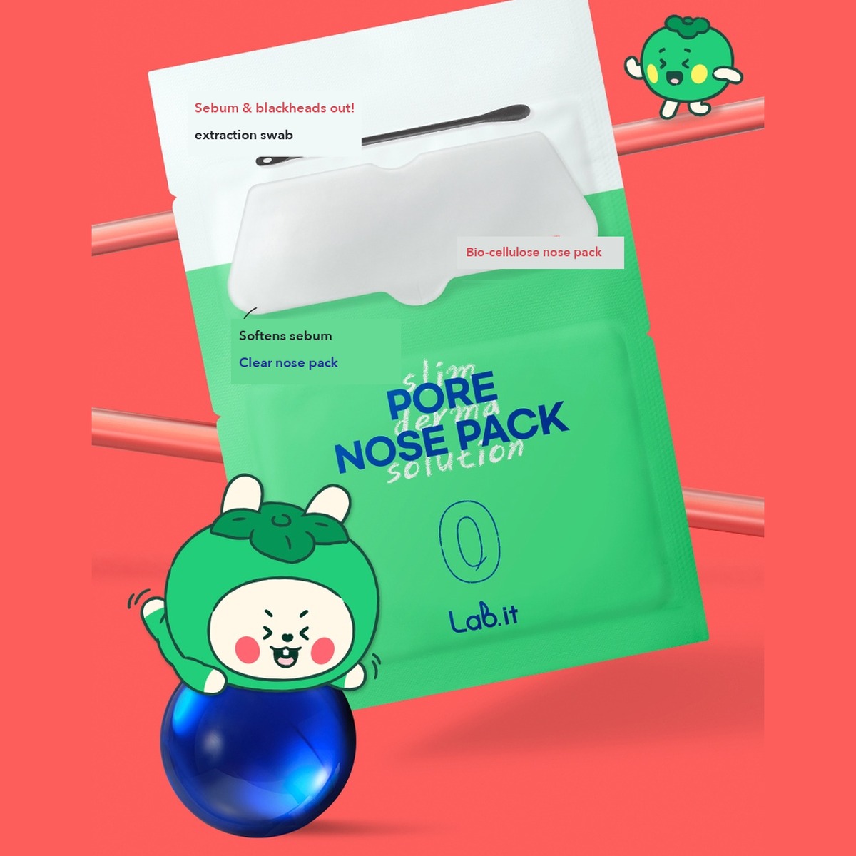 Lab.it by Dr.G Pore Nose Pack