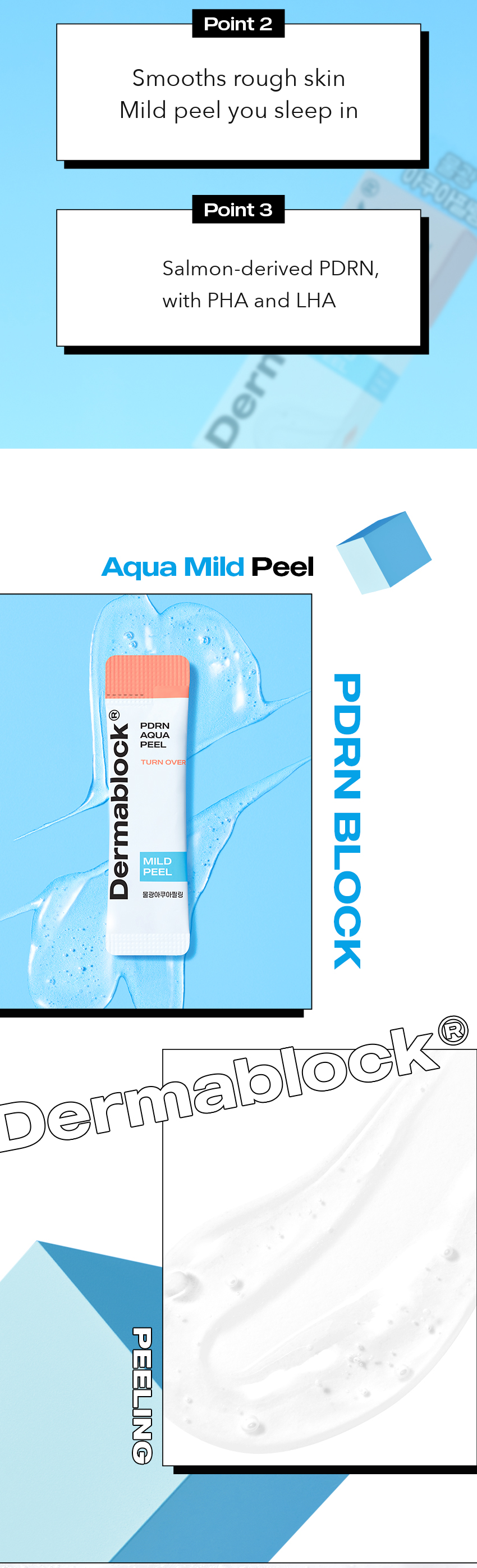 DERMABLOCK PDRN Aqua Peel detail 04