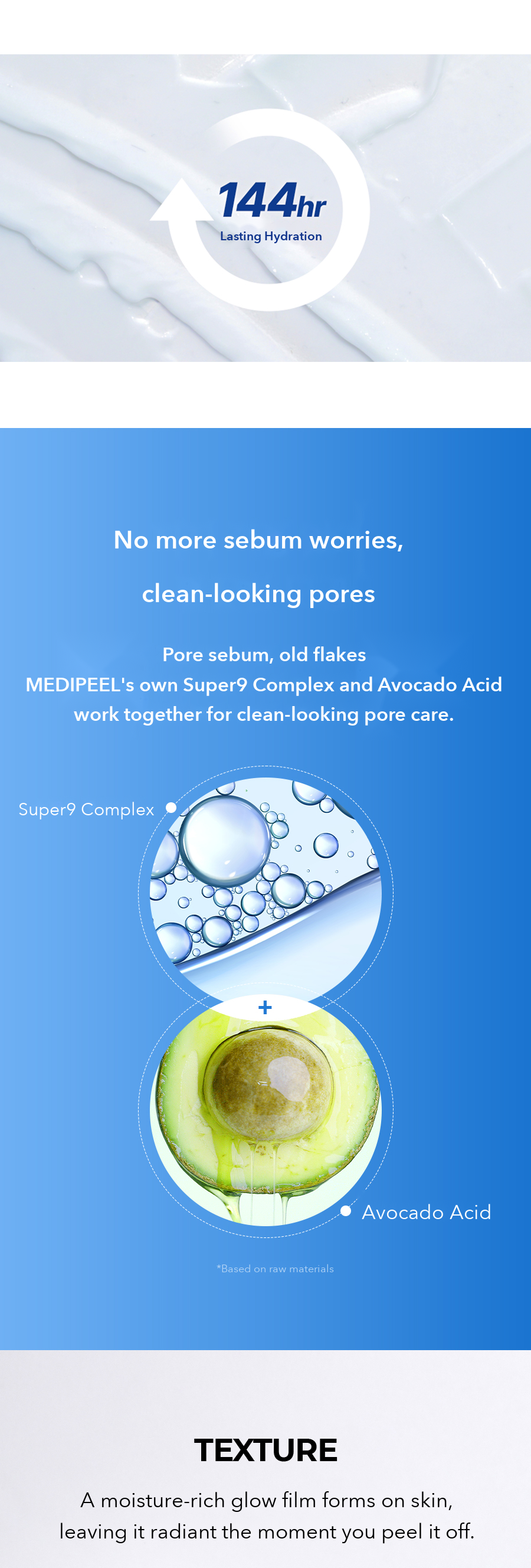 MEDIPEEL Extra Super9 Plus Glow Lifting Wrapping Mask detail 04
