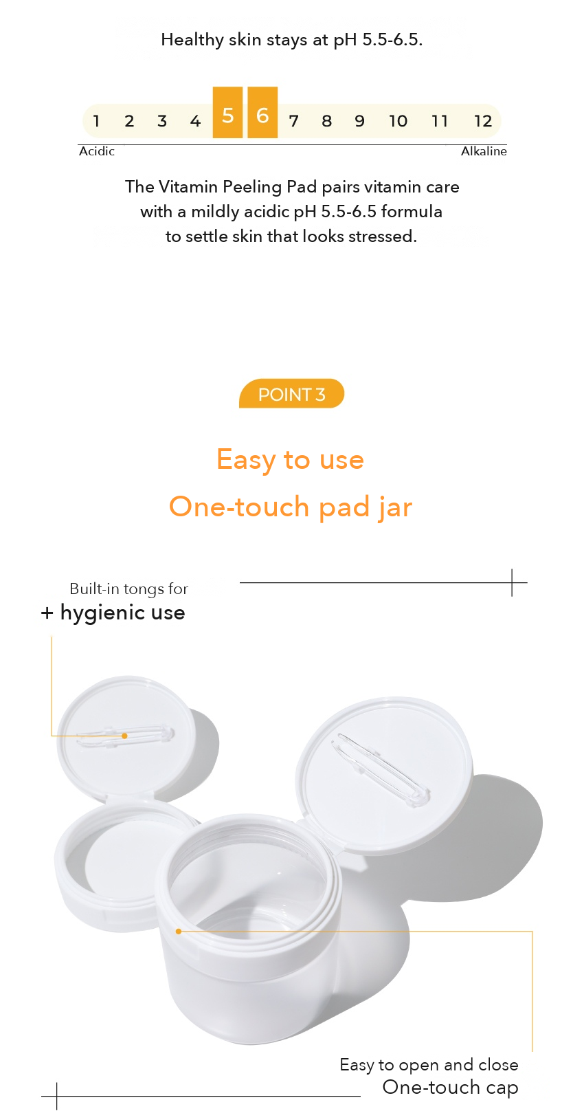 COACOS Vitamin Brightening Peeling Pad detail 6