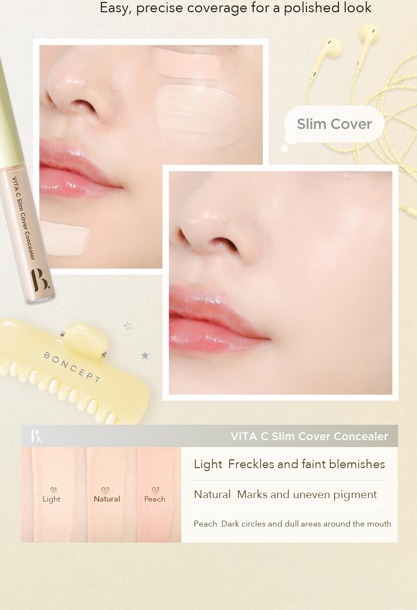 BONCEPT Vita C Slim Cover Concealer detail 11