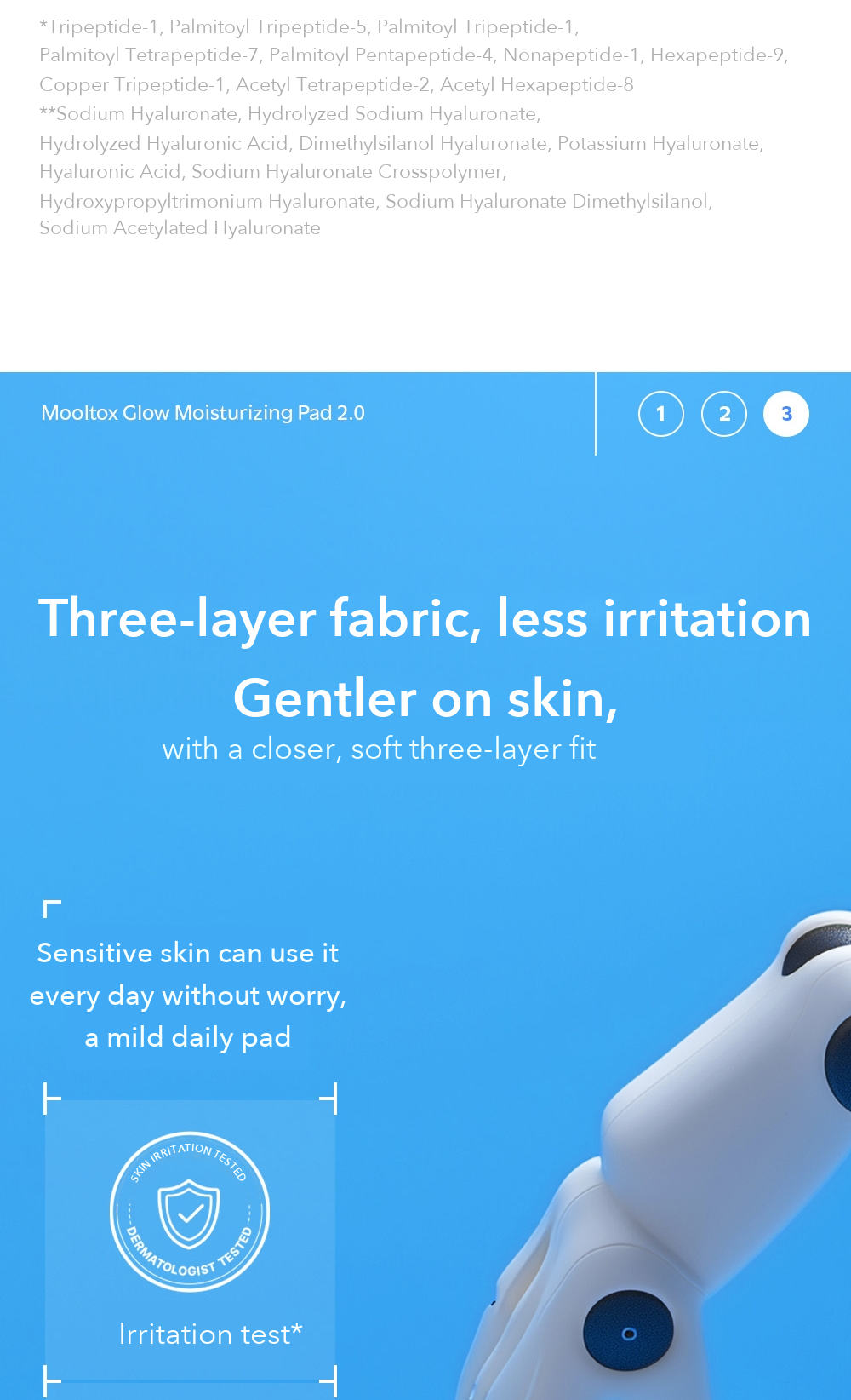 MEDIPEEL Mooltox Glow Moisturizing Pad 2.0 (50 Pads) detail 09