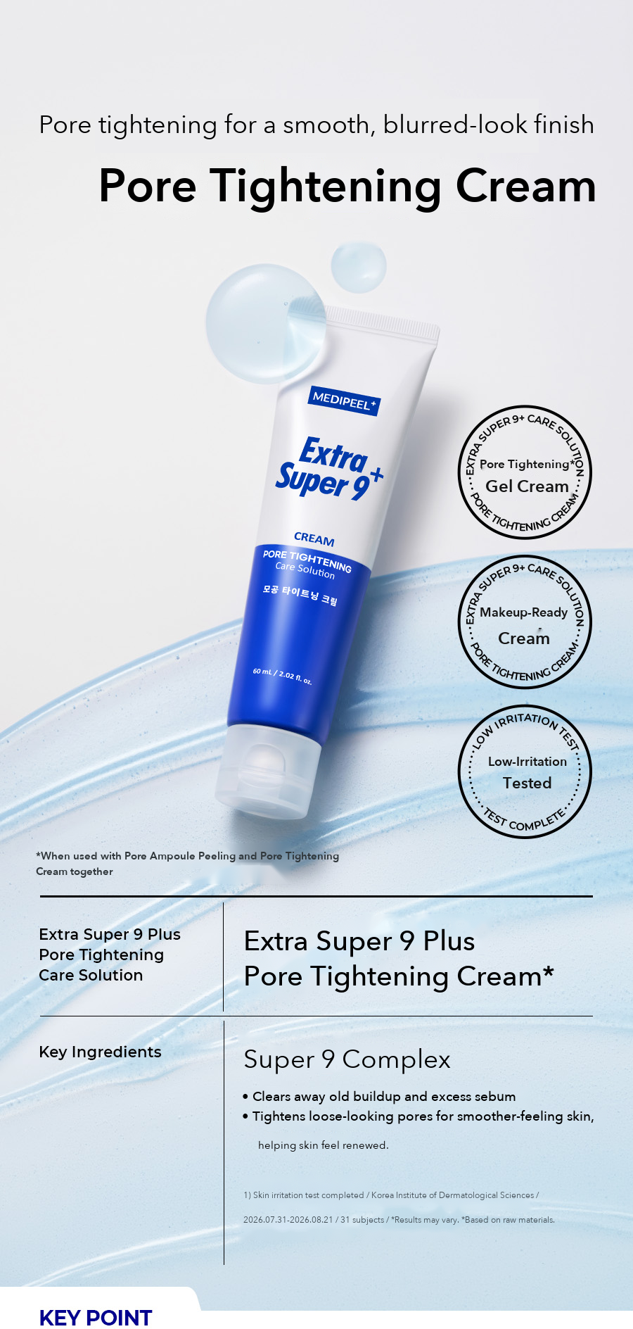 MEDIPEEL Extra Super 9 Plus Pore Tightening Cream 60ml detail 01
