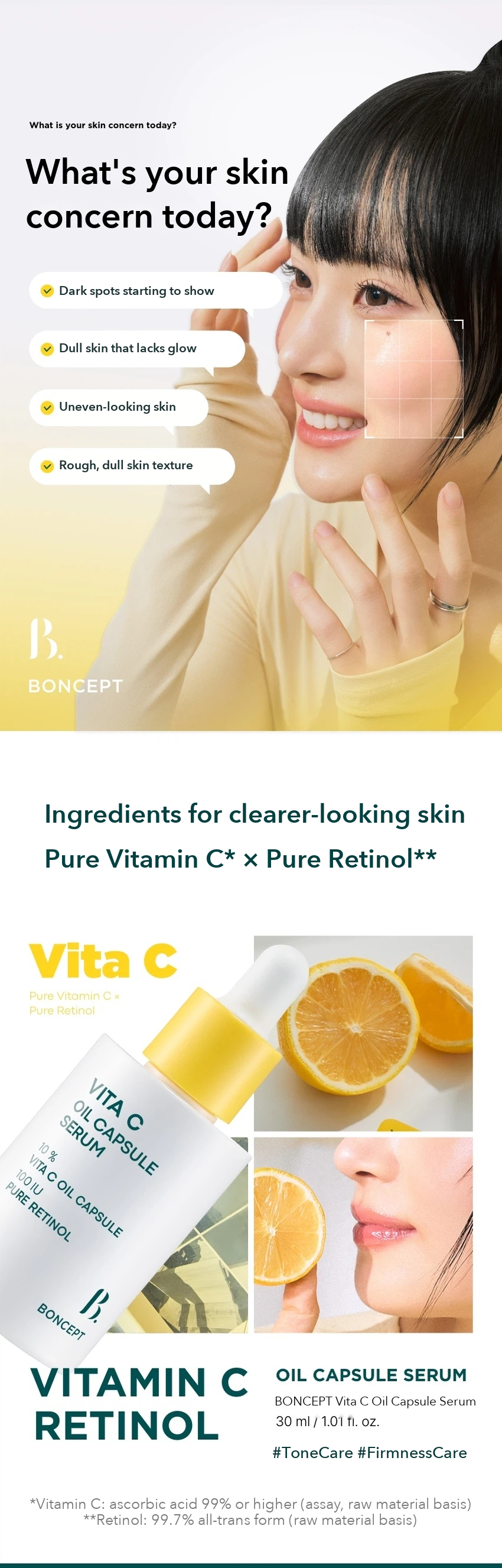 BONCEPT Vita C Oil Capsule Serum 30ml detail 03