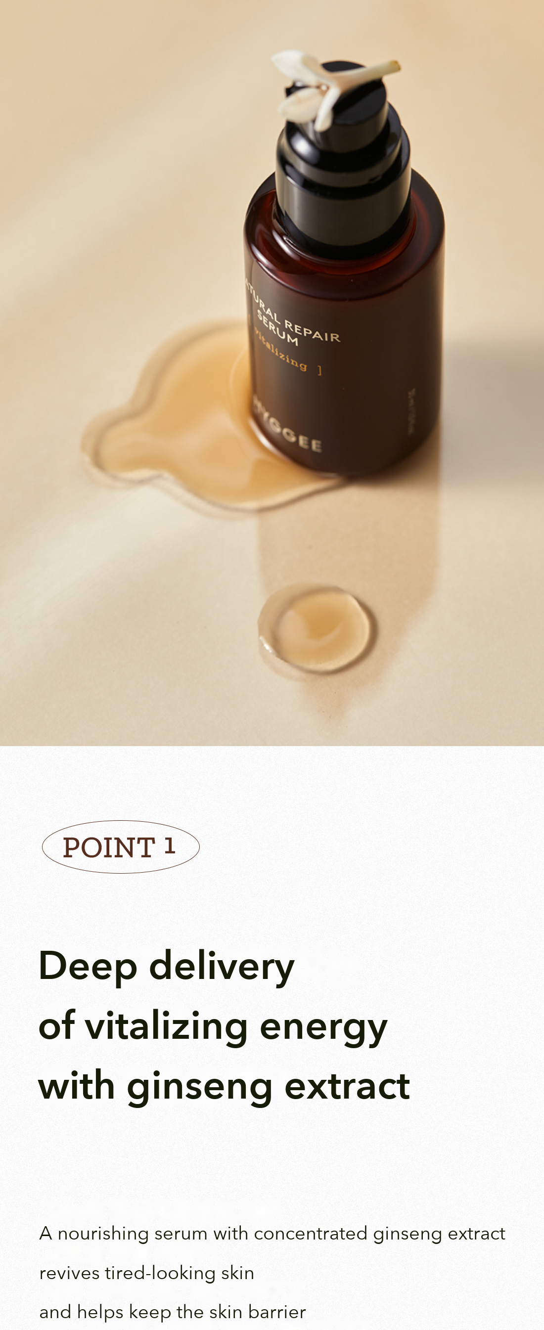 HYGGEE Natural Repair Serum detail 4