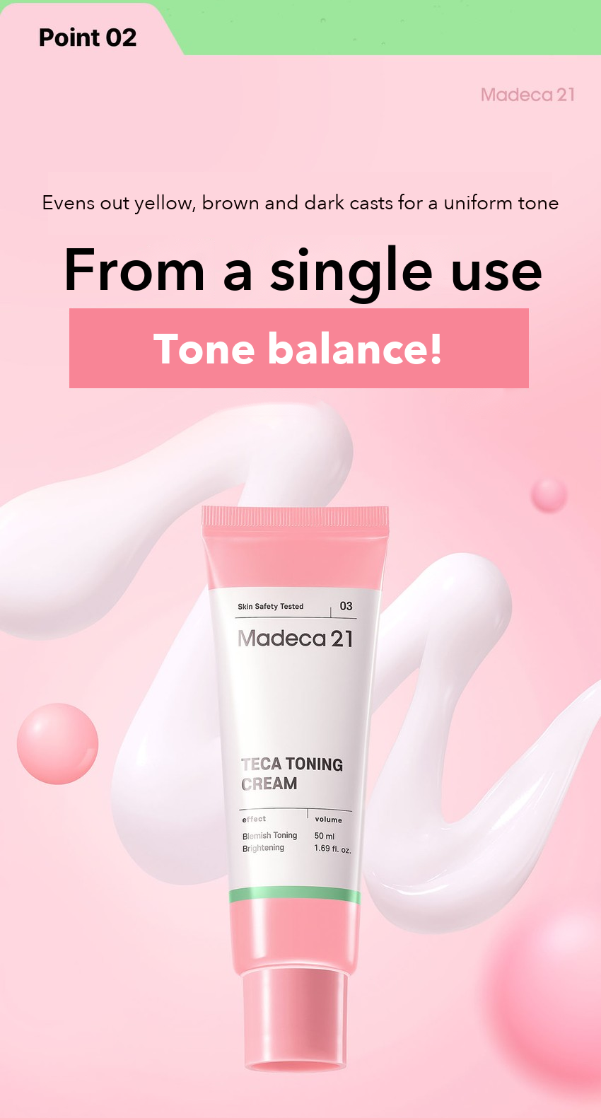 Madeca21 TECA Toning Cream 50ml detail 08