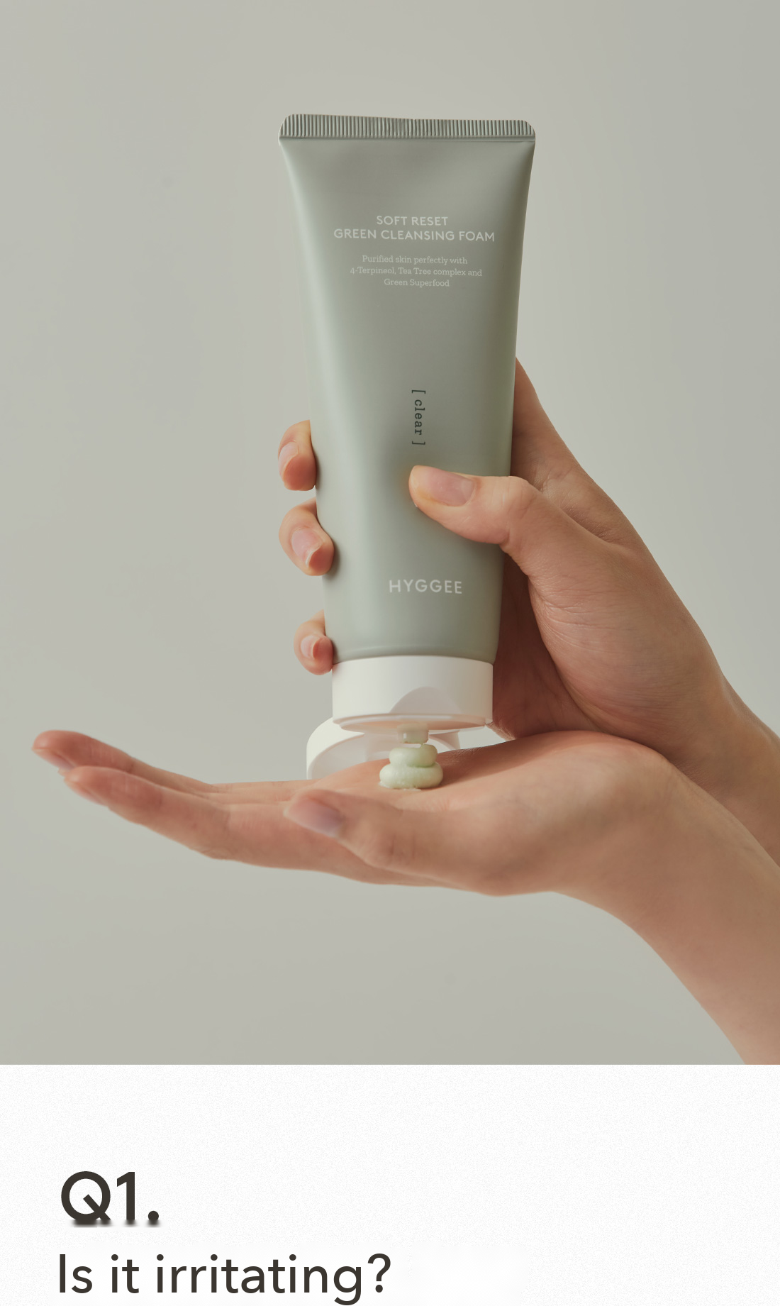 HYGGEE Soft Reset Green Cleansing Foam detail 13