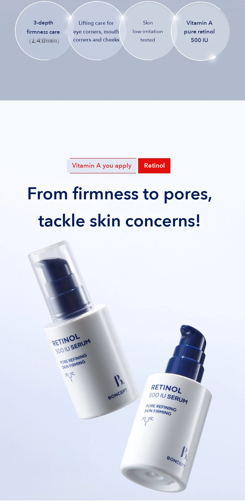 BONCEPT Retinol 500 IU Serum 30ml detail 03