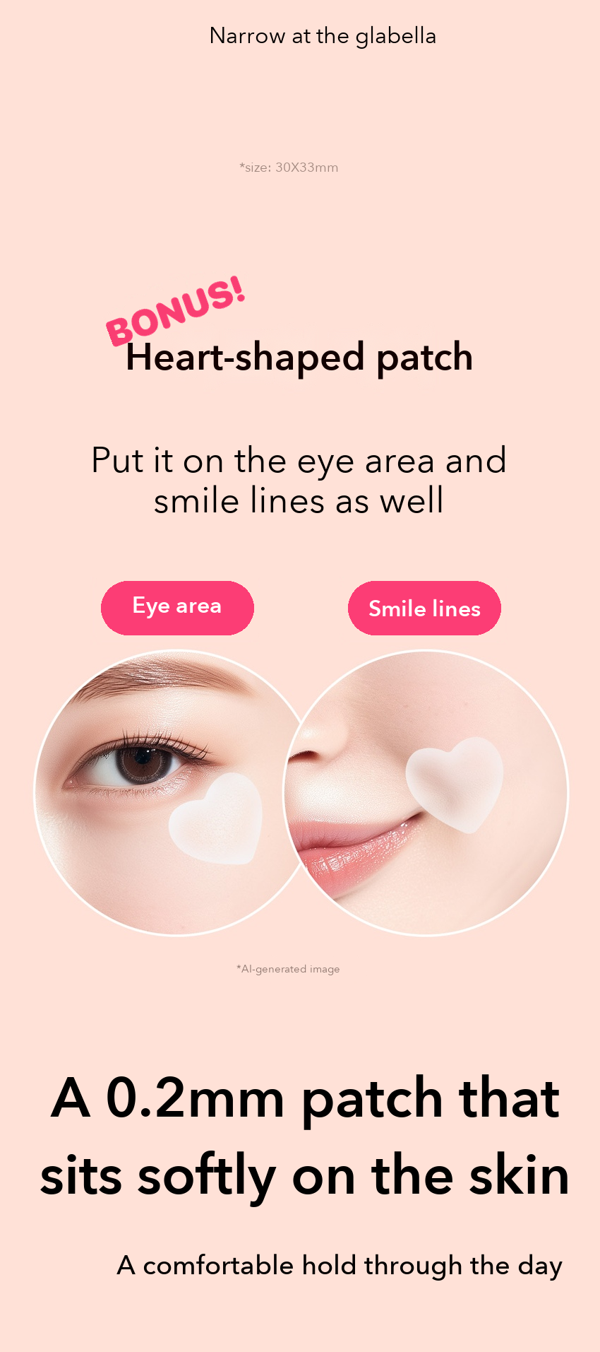 SNP PREP Glabella Wrinkle Patch detail 7